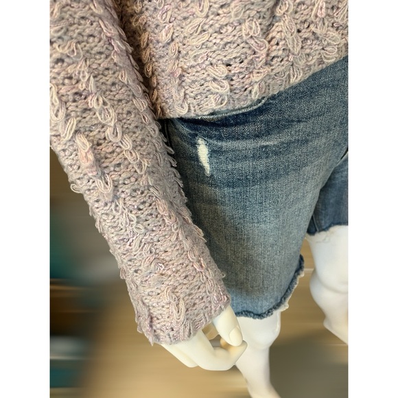 Beautiful lilac spring sweater S M L - Picture 5 of 5